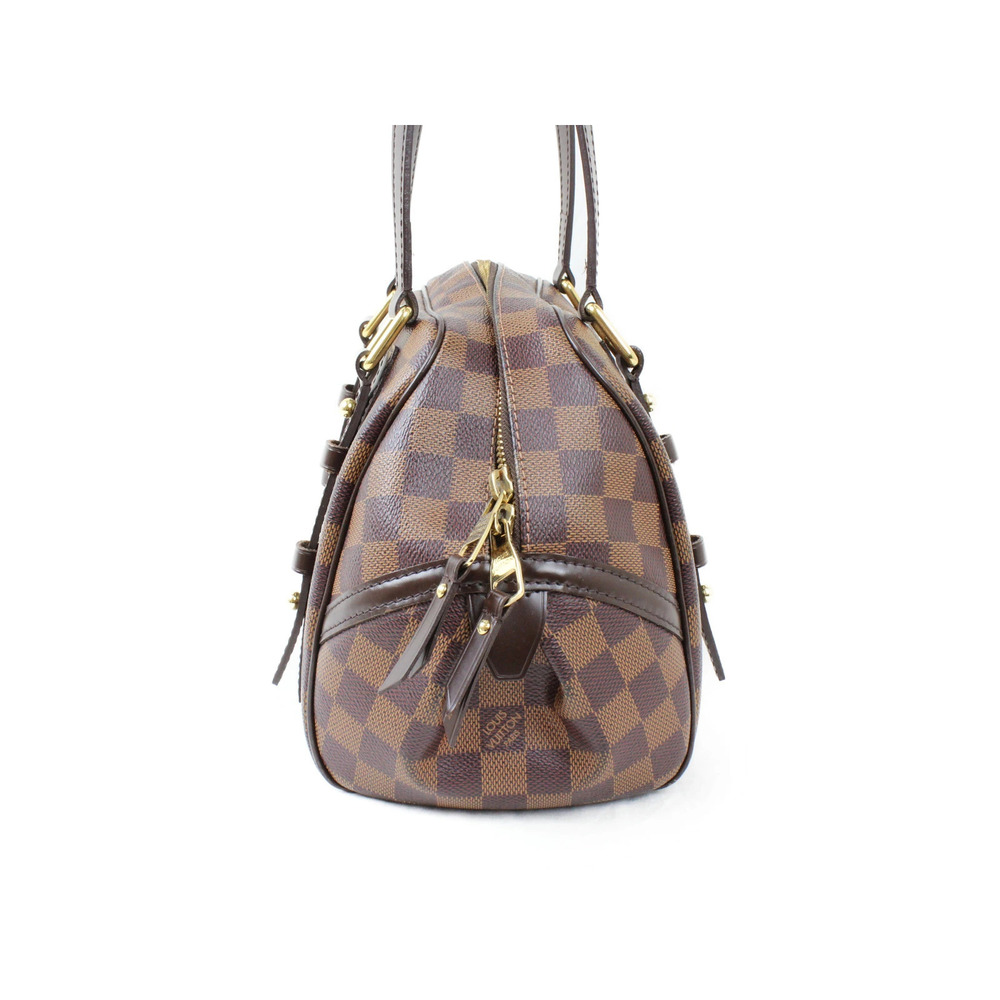 Louis Vuitton Shoulder Brown Hand One Bag Rivington Handbag Ebene